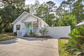 Patio and Gas Grill Charming Bluffton Escape!